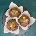 Nutella M&M muffin