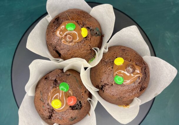 Nutella M&M muffin